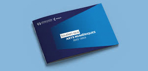 Cover - catalogue arts numérique - 2023-24